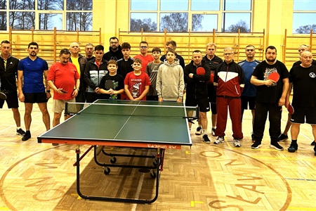 2. WYNIKI II TURNIEJU O GP SŁAWNA W TENISIE STOŁOWYM 06.12.2025r.