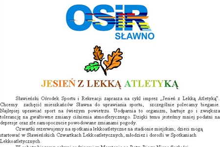 Jesień z Lekkoatletyką