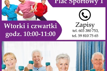 Prozdrowotne zajęcia dla seniorów 2021