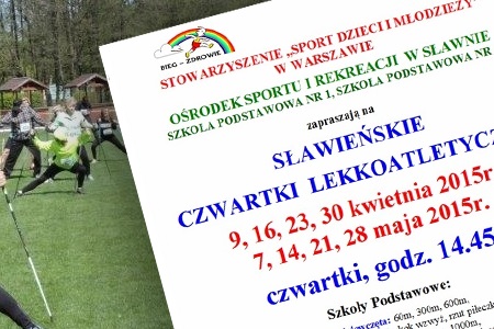 Sławieńskie Czwartki Lekkoatletyczne wiosna 2015