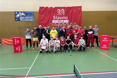 Wyniki Mistrzostw Miasta Sławno w Tenisie Stołowym 2025r.
